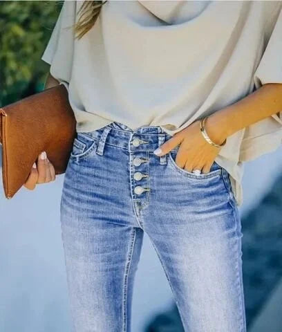 Khloe - High Waisted Jeans