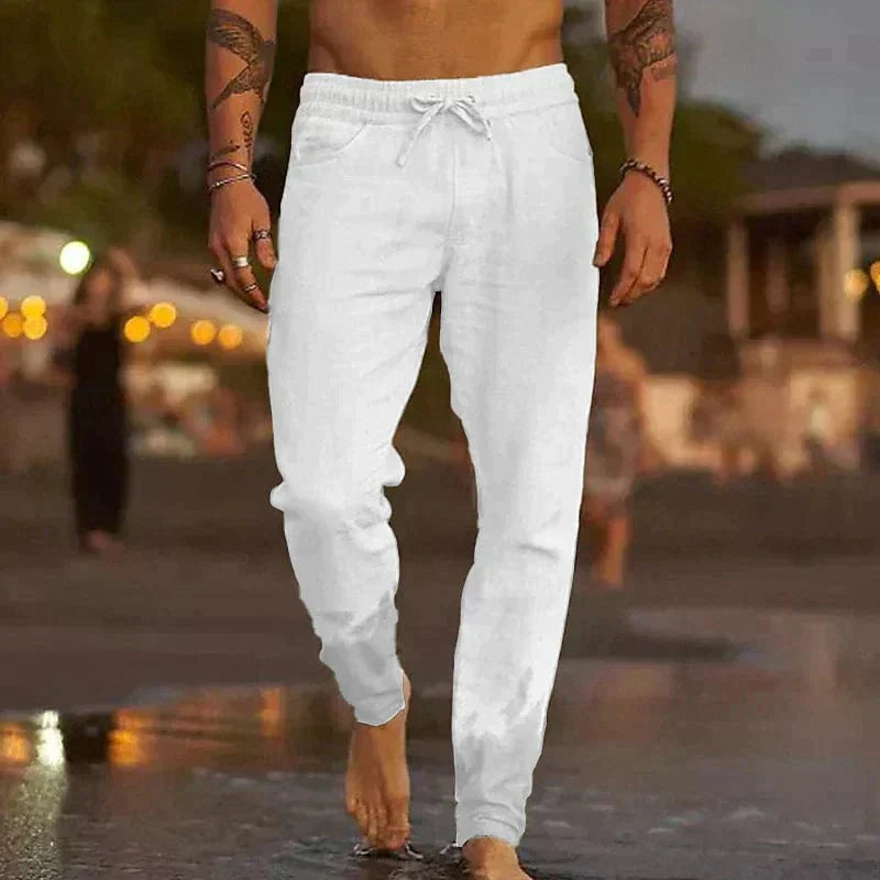 Oliver - Linen Pants - 1+1 FREE