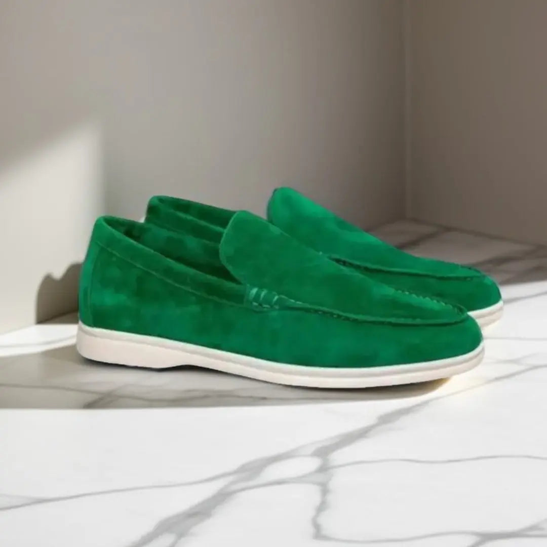 Nate - Suede Loafers