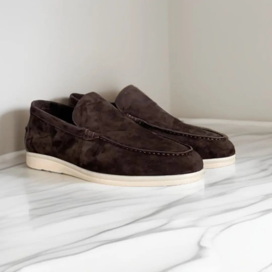 Nate - Suede Loafers