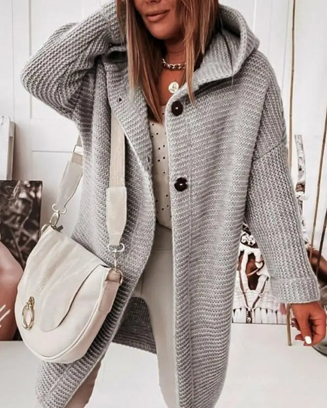 Milly - Knit Hooded Cardigan