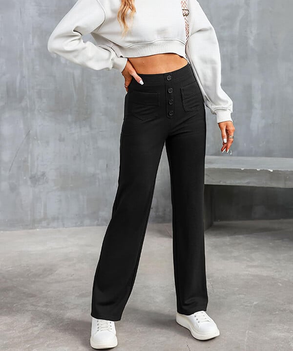 Stacy - High-Waisted Pants