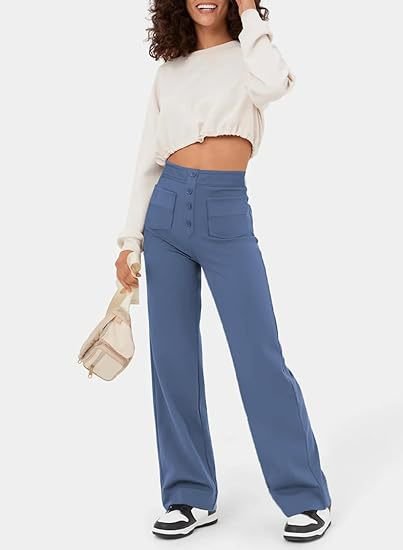 Stacy - High-Waisted Pants