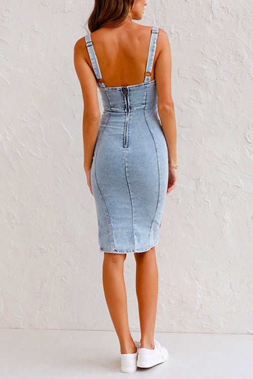 Clara - Denim Dress