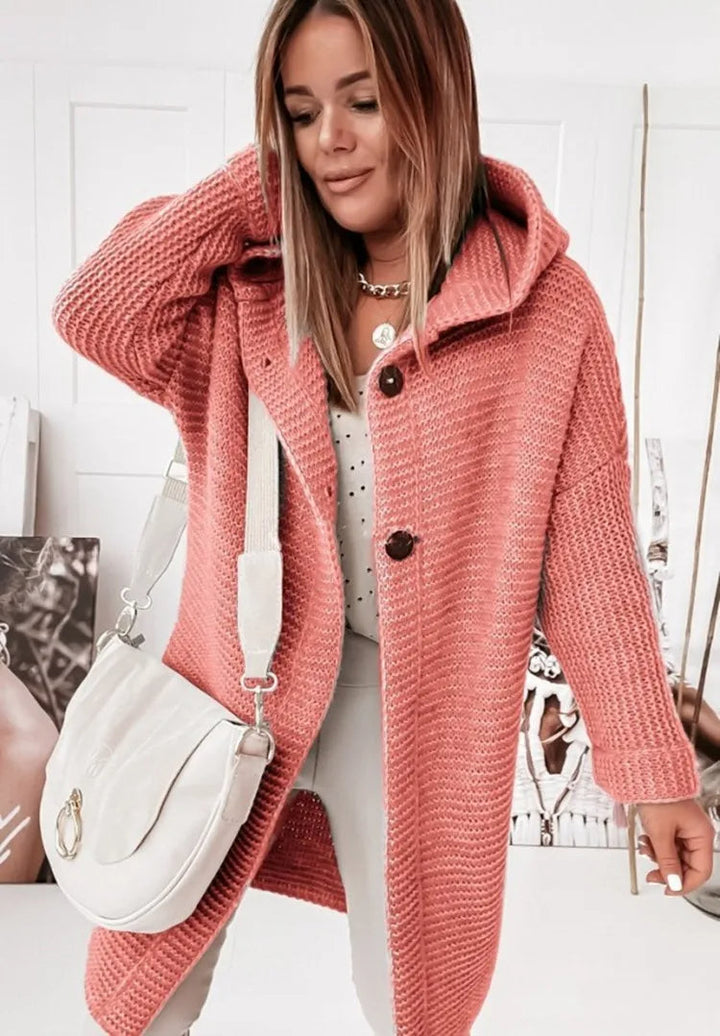 Milly - Knit Hooded Cardigan